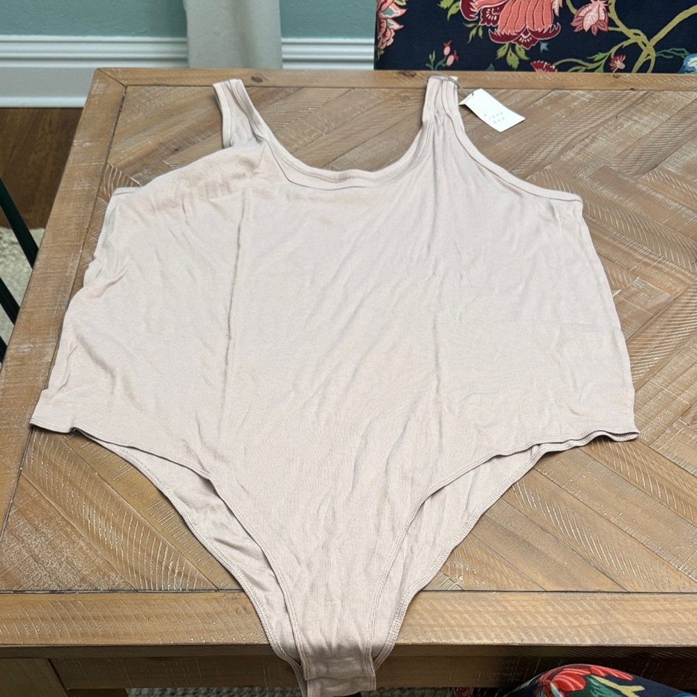 Women's Beige Tank Top body suit